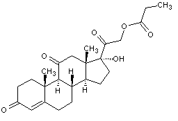 可的松結(jié)構(gòu)式